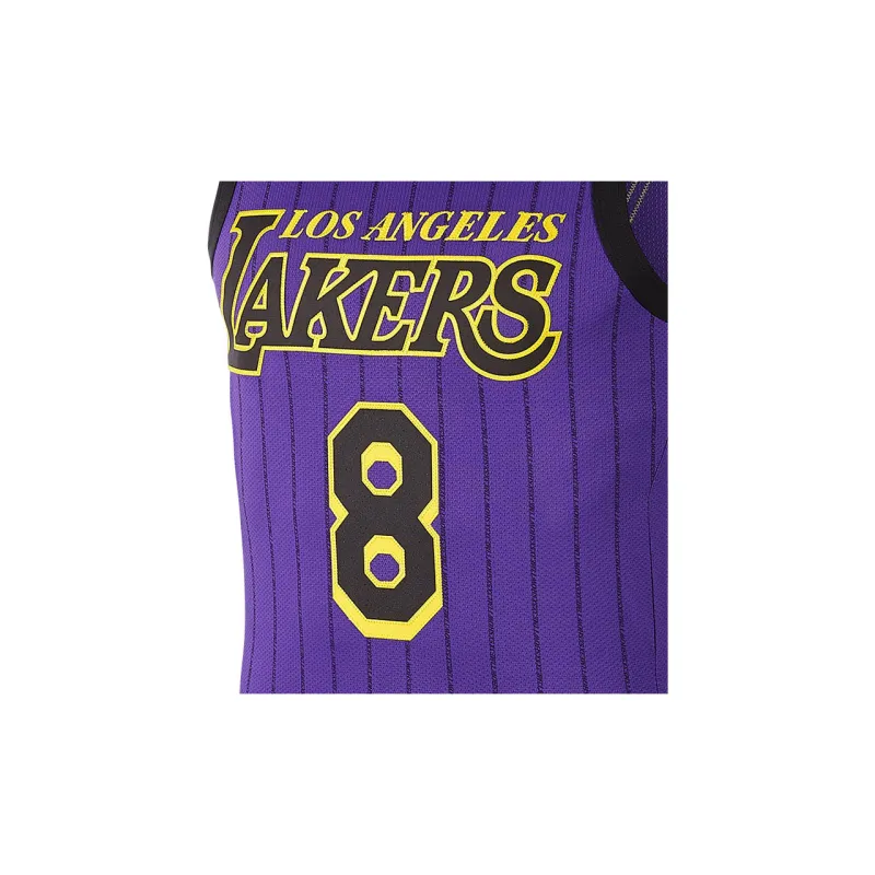 Nike Nike X NBA Basketball Jerseys Men's Purple-4