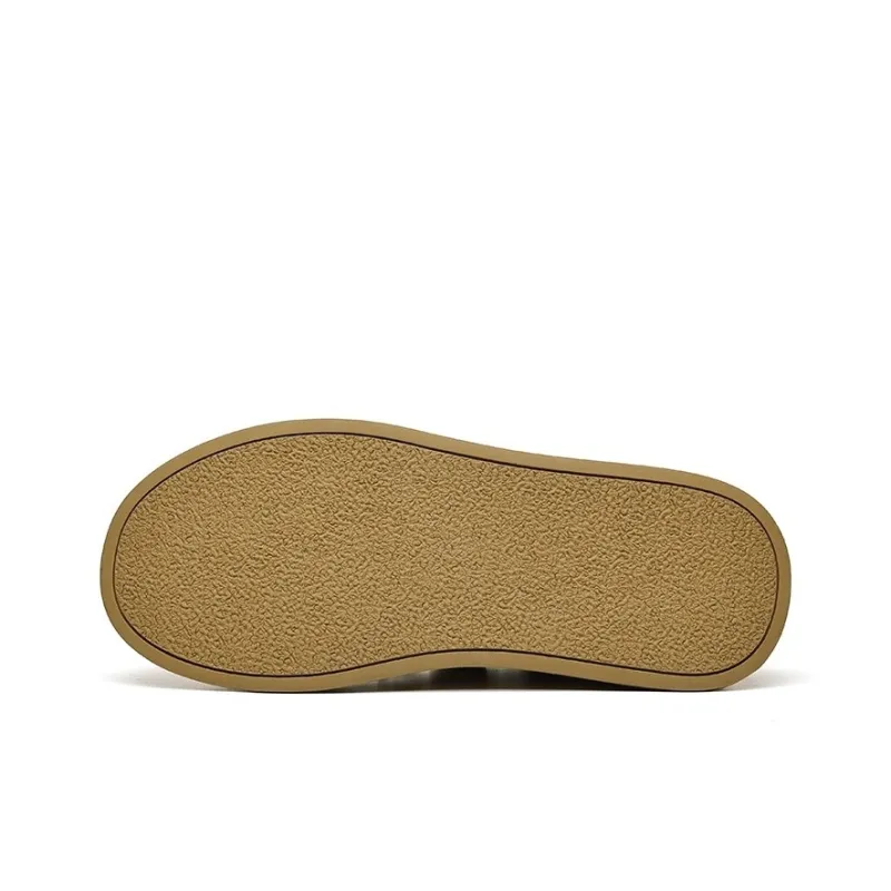 GZZ Ankle Boots Men Khaki/Brown-5