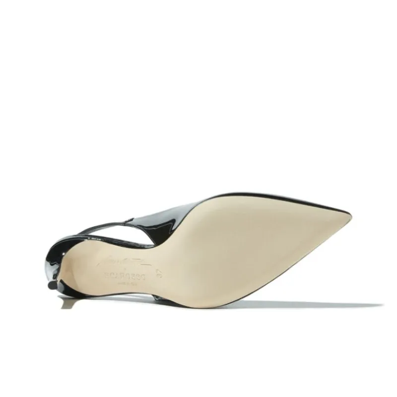 SCAROSSO X Brian Atwood Sutton Pointed-Toe Slingback Pumps-5