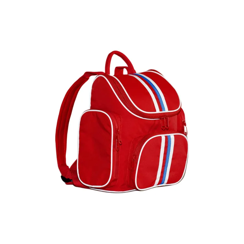 HELIUYUZHOU Nylon Backpack Large Size Women's Red-1