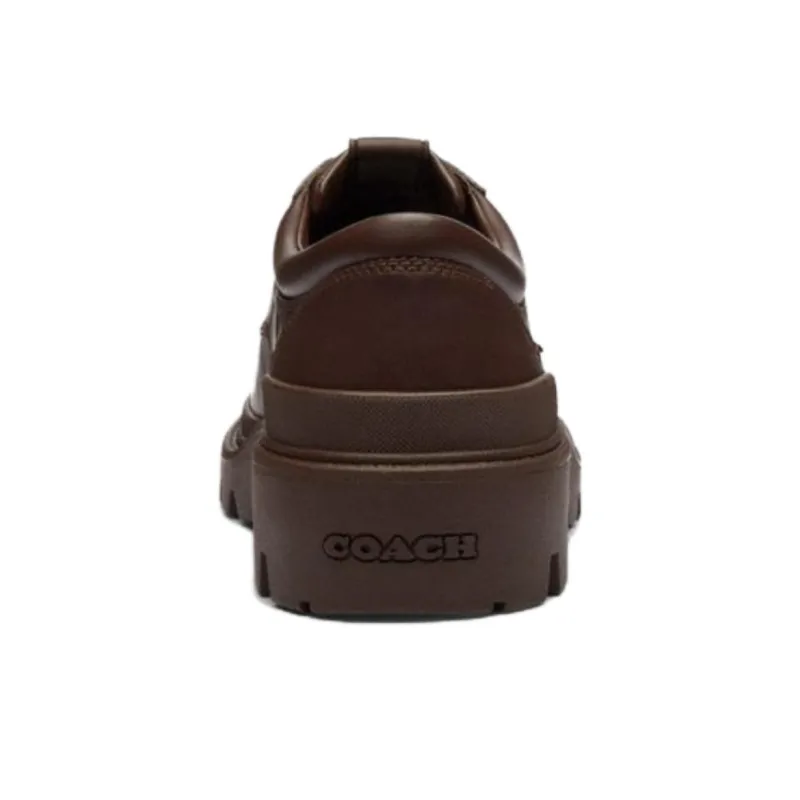 COACH Men's Casual Shoes Men Low Top Brown-3