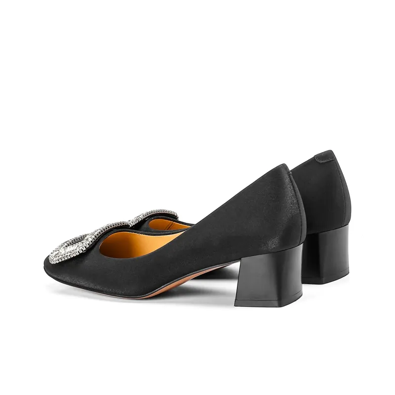 VEDULLAR Chunky Heel High Heels 4.5cm Women's-2