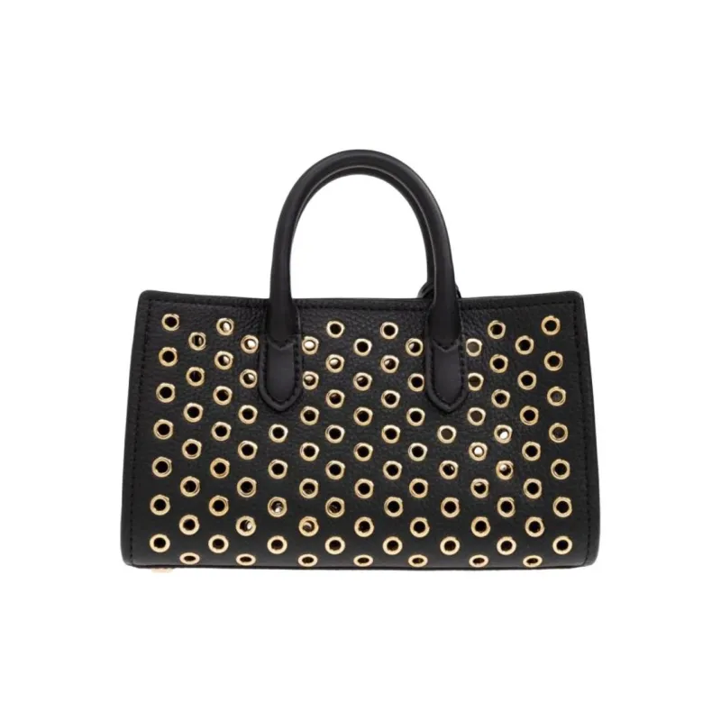 MICHAEL KORS Calfskin Handbag Women's Black-2