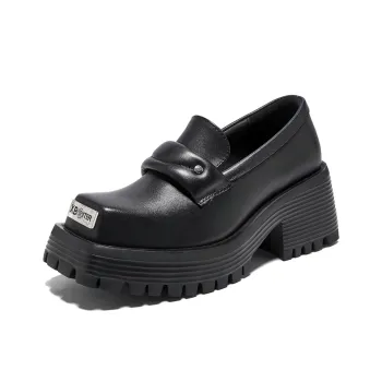 XB ITER Chunky Heel High Heels Women's Black