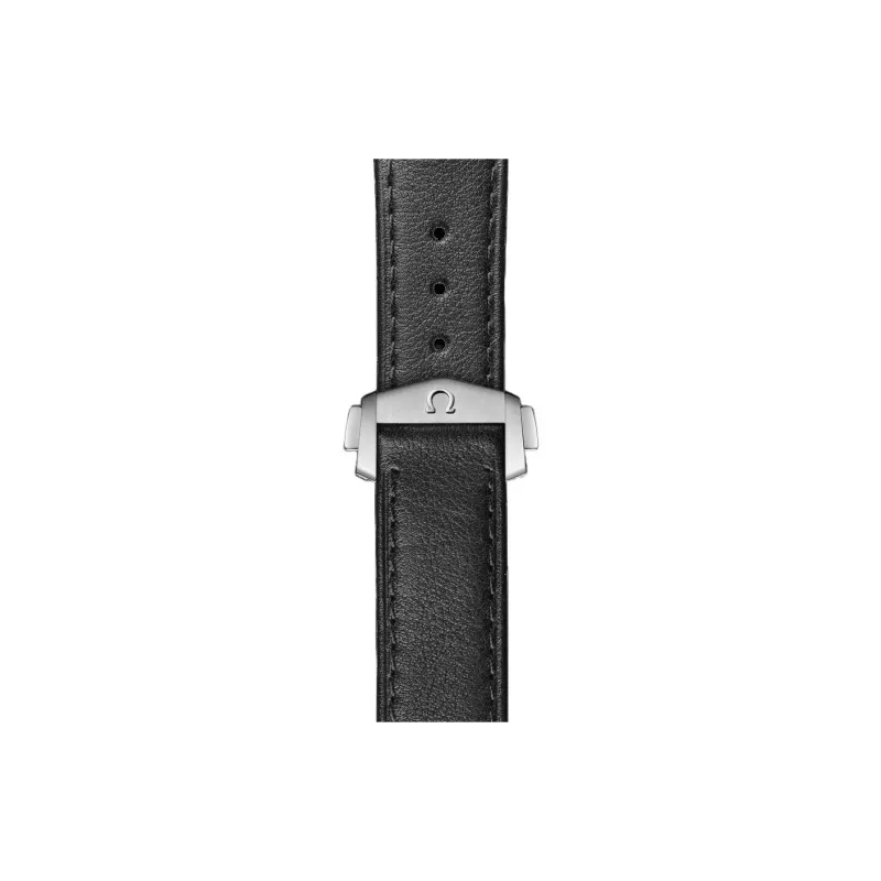 OMEGA Watch Band All Compatibility 105mm Leather Material-1