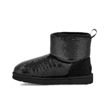 UGG Classic Mini Boot Mirror Ball Black Women's
