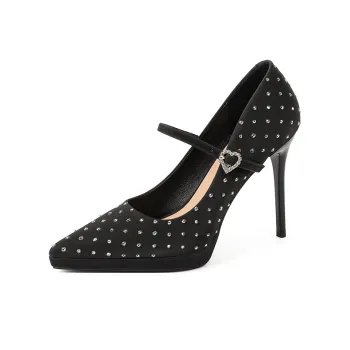 Beijiani Slim Heel High Heels For Women's 10.5cm Women's