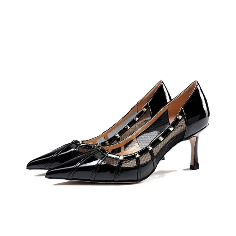 LESELE Slim Heel High Heels 6.5cm Women's-1