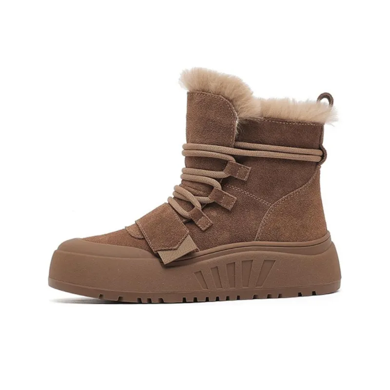 DAPHNE Thermal Short Snow Boots Women's-0