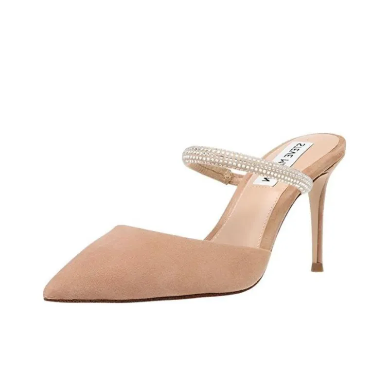 STEVE MADDEN Slim Heel High Heel Sandals 8cm Women's Camel-2