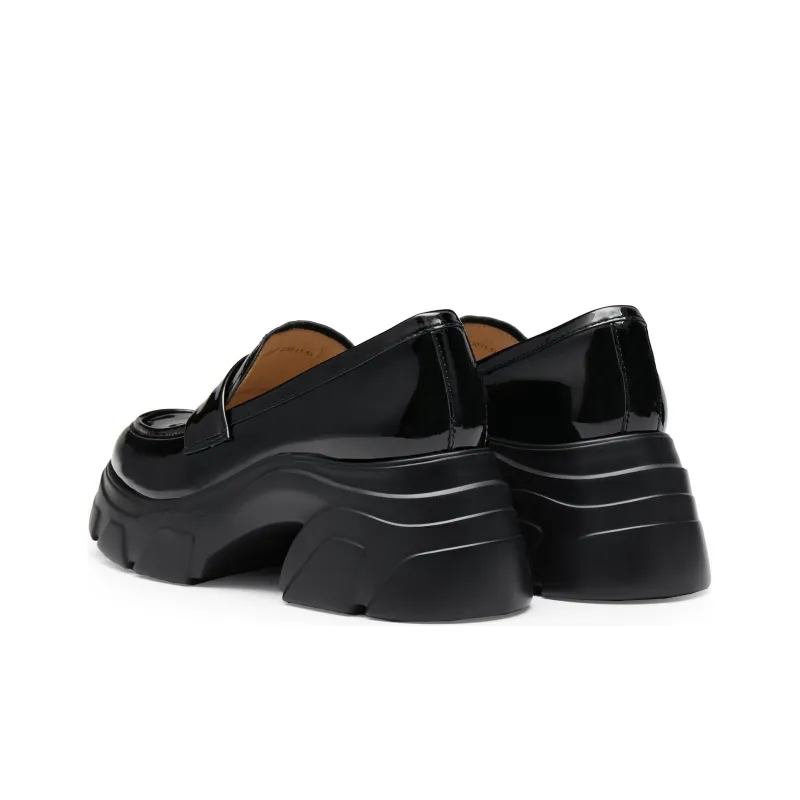 Staccato High Heels Women's Gunmetal Gray Silver/Night Sky-2
