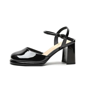 JOSINY Chunky Heel High Heels 7.5cm Women's