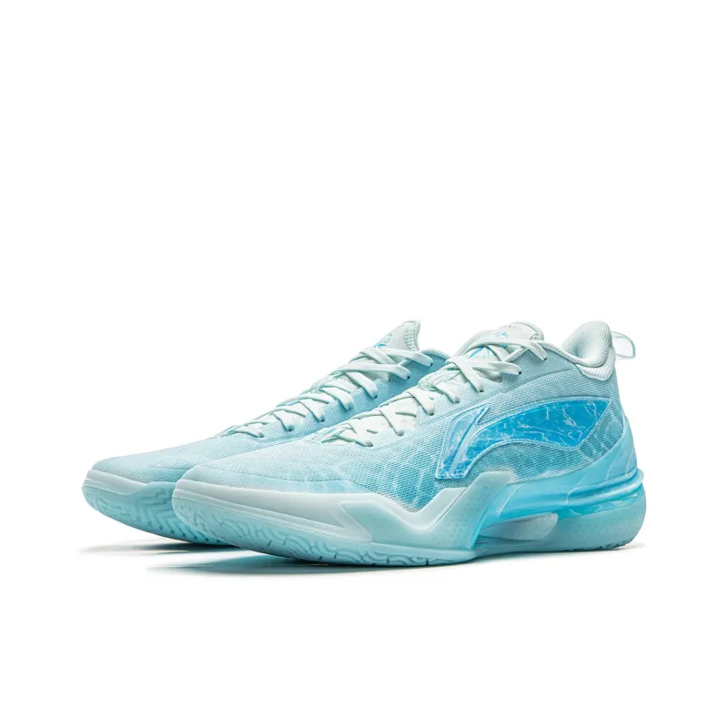 LiNing Knife 5 Slip Resistant Rebound Coverage Performance Basketball Shoes Men's Blue-2