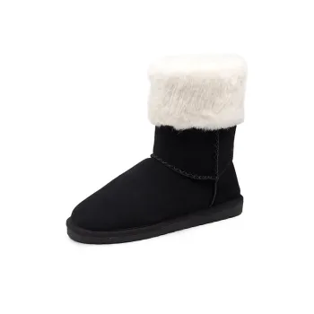 BESTFEEL Short Mid-Calf Snow Boots Women's