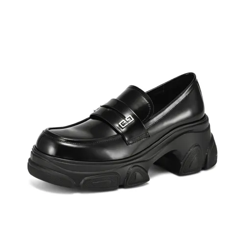 BOERDIQI Chunky Heel High Heels Women's Black