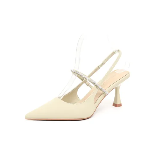 Beijiani Slim Heel High Heels Women's