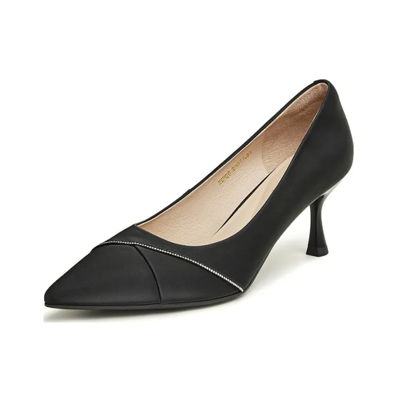 TATA High Heels Women's Solid Color-8