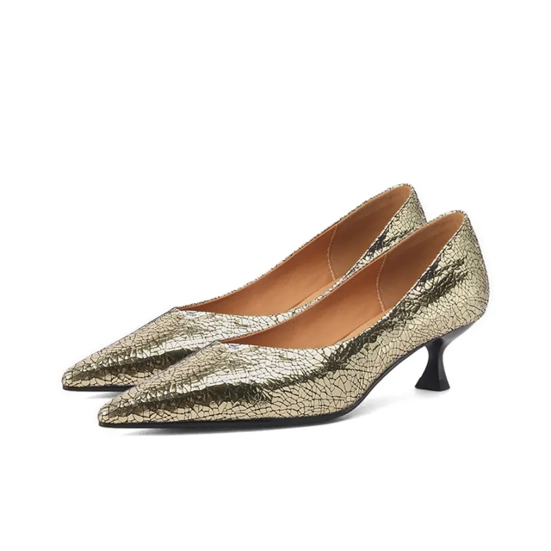 Naiyee Slim Heel High Heels 4.5cm Women's-2
