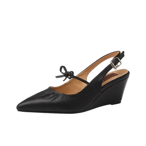RAPHAEL SONA Wedge Heel High Heels 6.5cm Women's