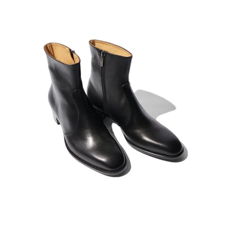 SCAROSSO Warren Zipped Chelsea Boots-2