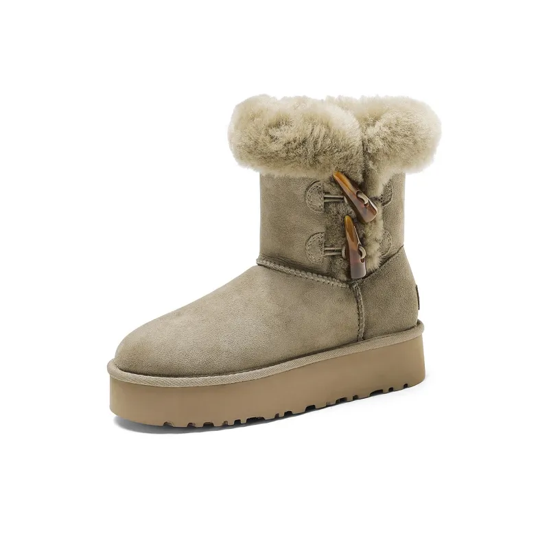 BOSSSUNWEN Snow Boots Women's-8