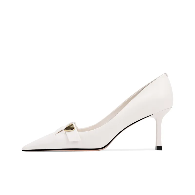 Shesrim High Heels Women's Black/Ecru-0