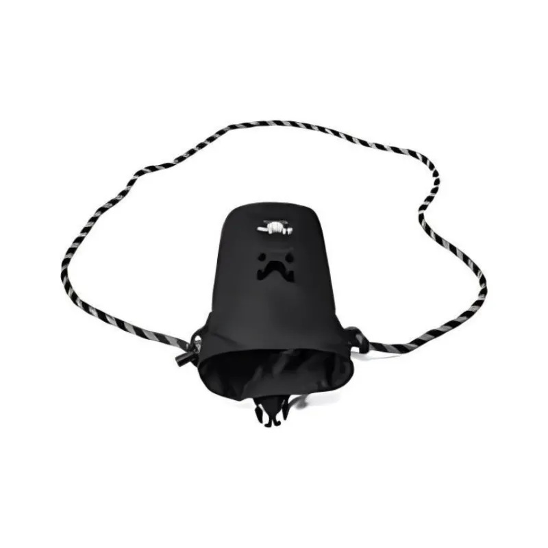 Skechers Fabric Crossbody Bag Regular Unisex Carbon Black-3