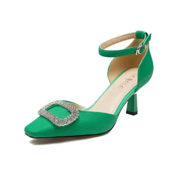 LESELE Chunky Heel High Heels 5cm Women's