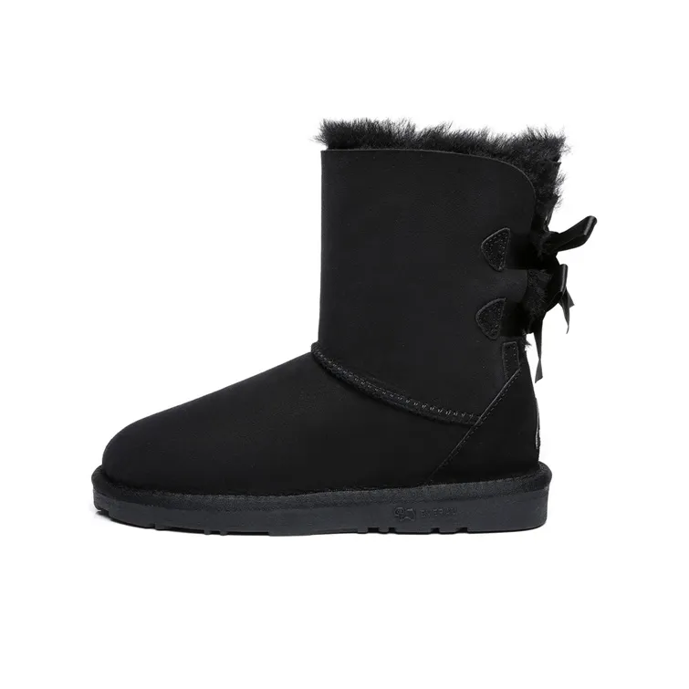 EVERAU Snow Boots Women's Black-0
