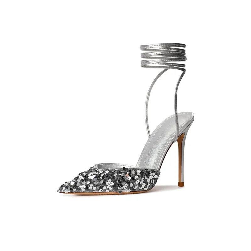 CASNSKU Irresistible Charm Slim Heel High Heels 10cm Women's-7