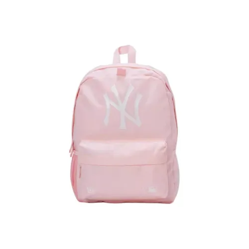 New Era New Era X MLB Co brand Fabric Backpack Medium Size Unisex Pink