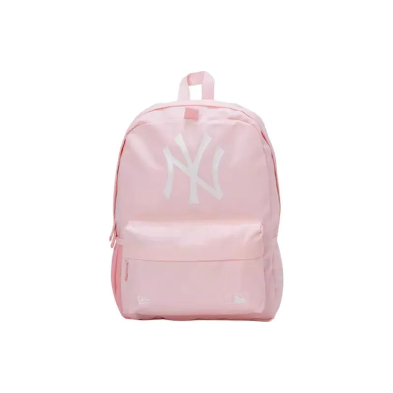 New Era New Era X MLB Co brand Fabric Backpack Medium Size Unisex Pink-0