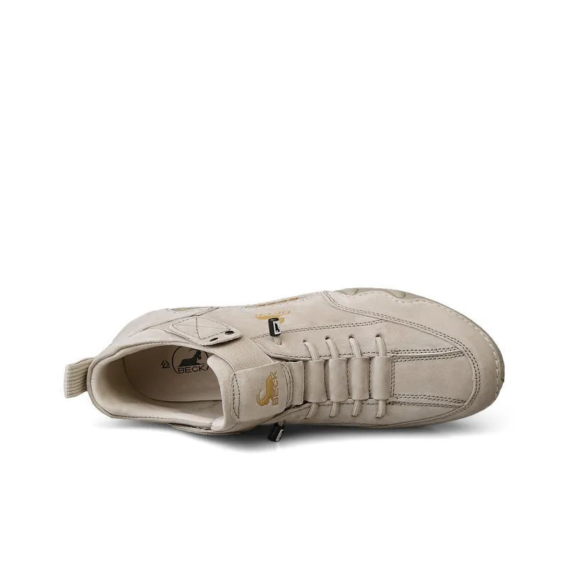 BECK Ankle Boots Unisex Sand/Gray-3