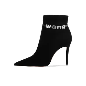 Shesrim Ankle Boots 9.5cm Women's Black