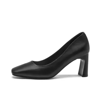 AGSDON Chunky Heel High Heels 7.5cm Women's