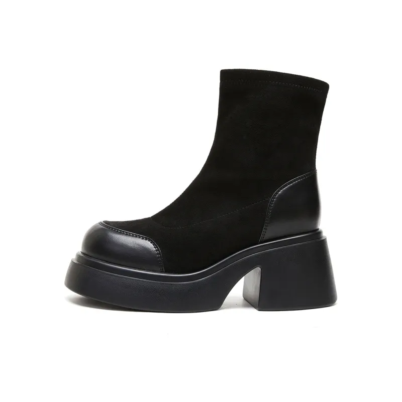 MALEMONKEY Ankle Boots 7.5cm Women's-0