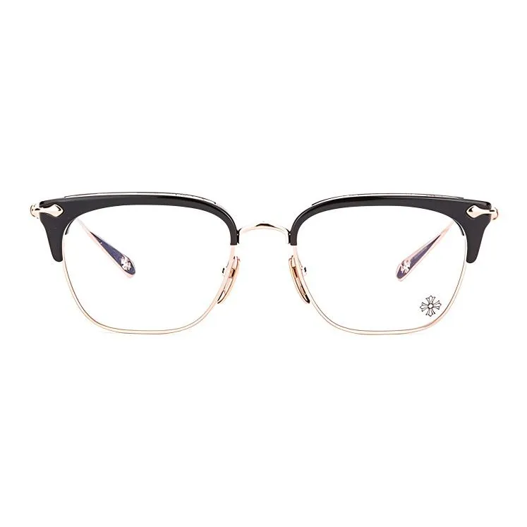 Chrome Hearts Titanium Alloy Square Eyeglass Frames Unisex-1
