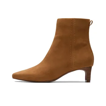 Clarks Edina Up Ankle Boots Women's Brown