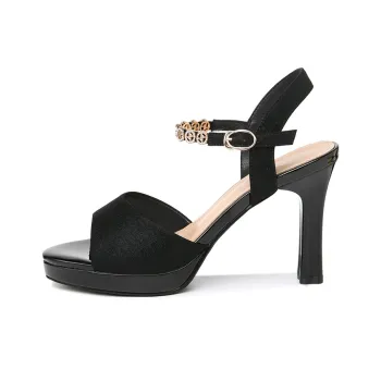 Guci Tianlun Chunky Heel High Heels Women's
