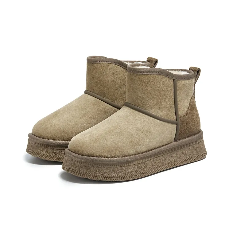 KEKAFU Warm Coverage Short Snow Boots Women's-10