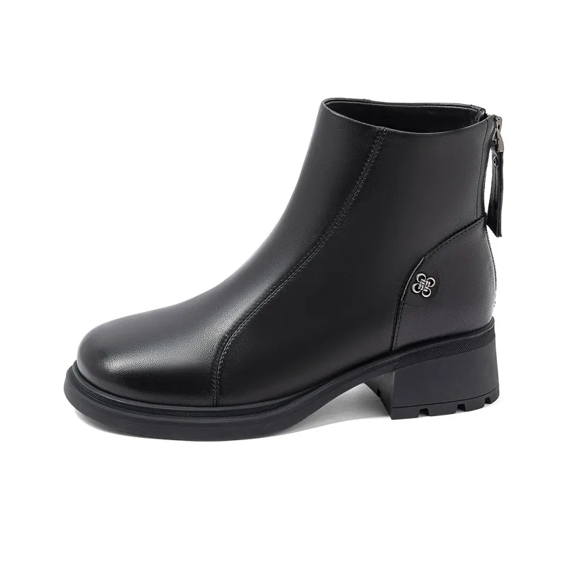 COMELY Ankle Boots Women's Brown/Black-6