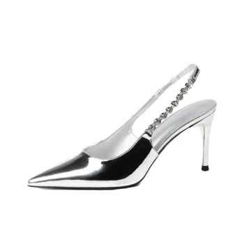 RoseDoris Slim Heel High Heels Women's Silver