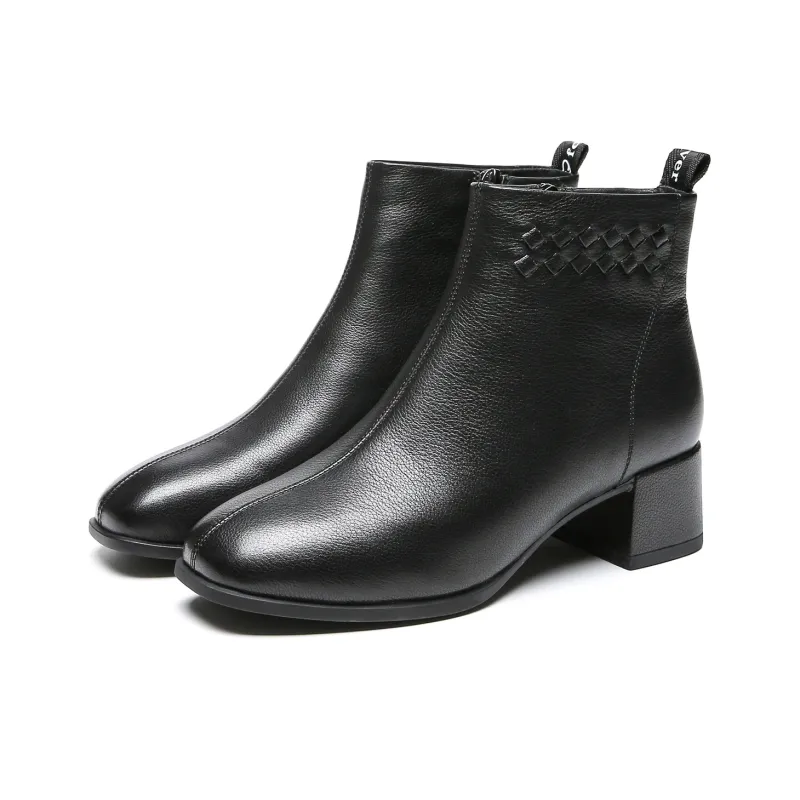 Conley Bird Ankle Boots Women's Black-5