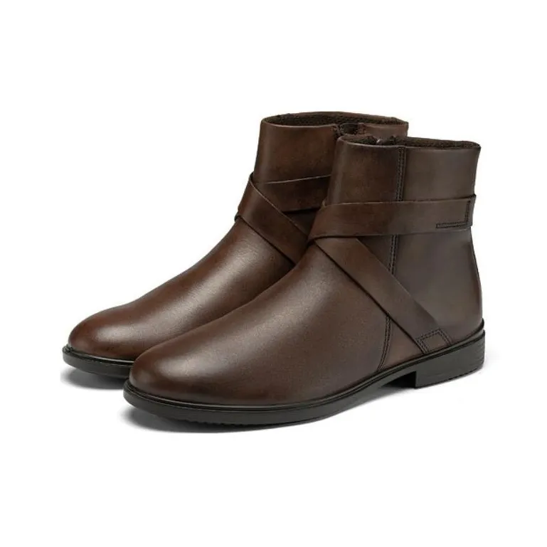 Ecco Ankle Boots Women's Brown-2