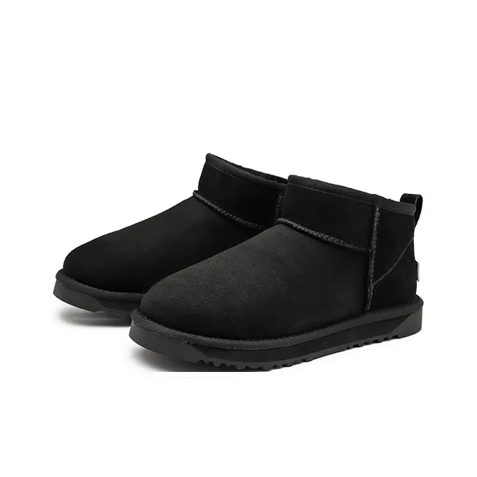 TASMAN AUS Snow Boots Unisex Black/Chestnut-2