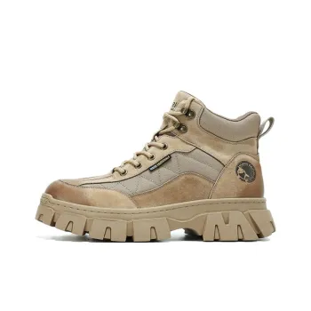 FAIRWHALE Short Martin Boot Unisex Yellow