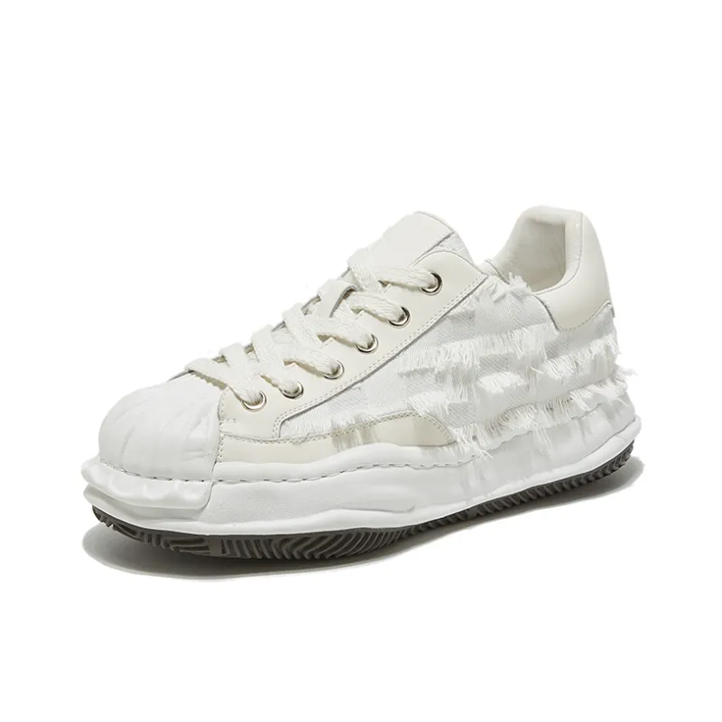DVO Anti Slip Wear Resistant Low Top Stylish Skateboarding Shoes Unisex-6