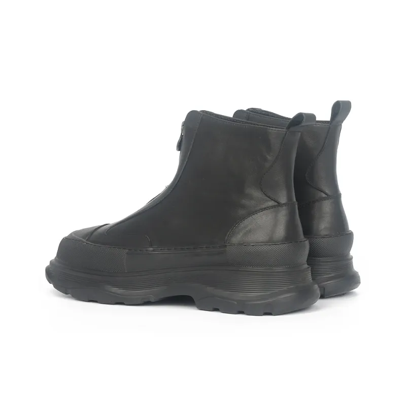 Thai Points Ankle Boots Men's Black-4