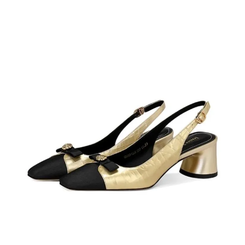 JESSICA SOPHIA Chunky Heel High Heels 5cm Women's-1