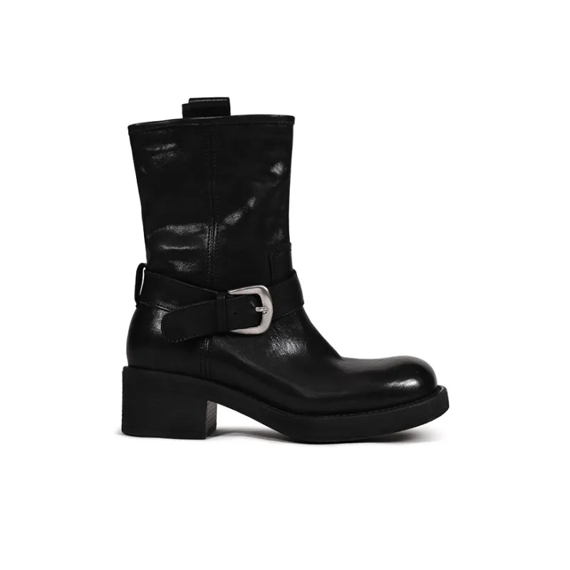 Uncle's House Ankle Boots Women's Black-1
